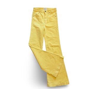 Rolla's Sunflower Corduroy Eastcoast Flare Hiigh-Rise Size 26